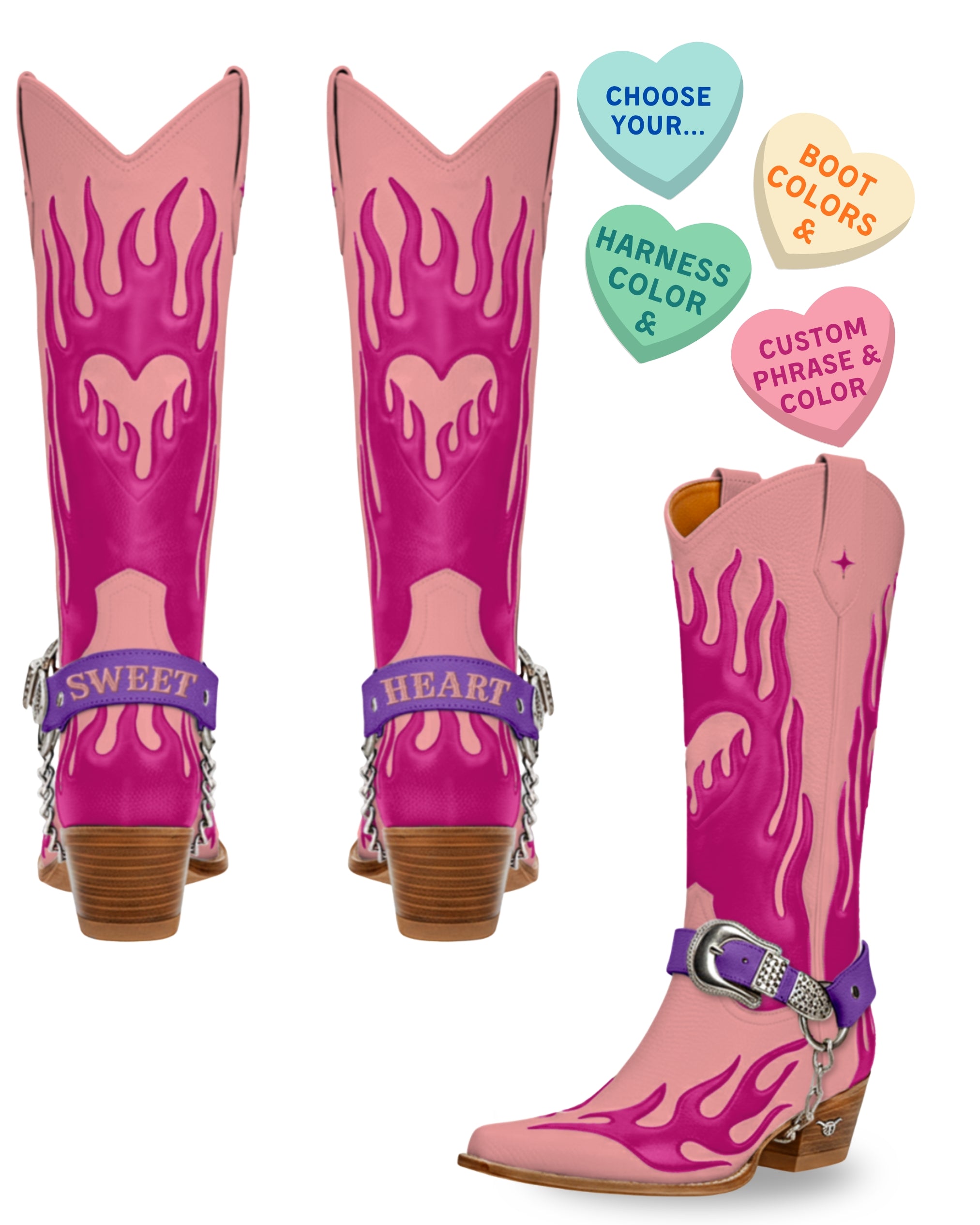 Love Sick Cowgirl Boots